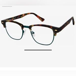 Martha Stewart Men’s Tortoise Shell‎ and Green Eyeglasses